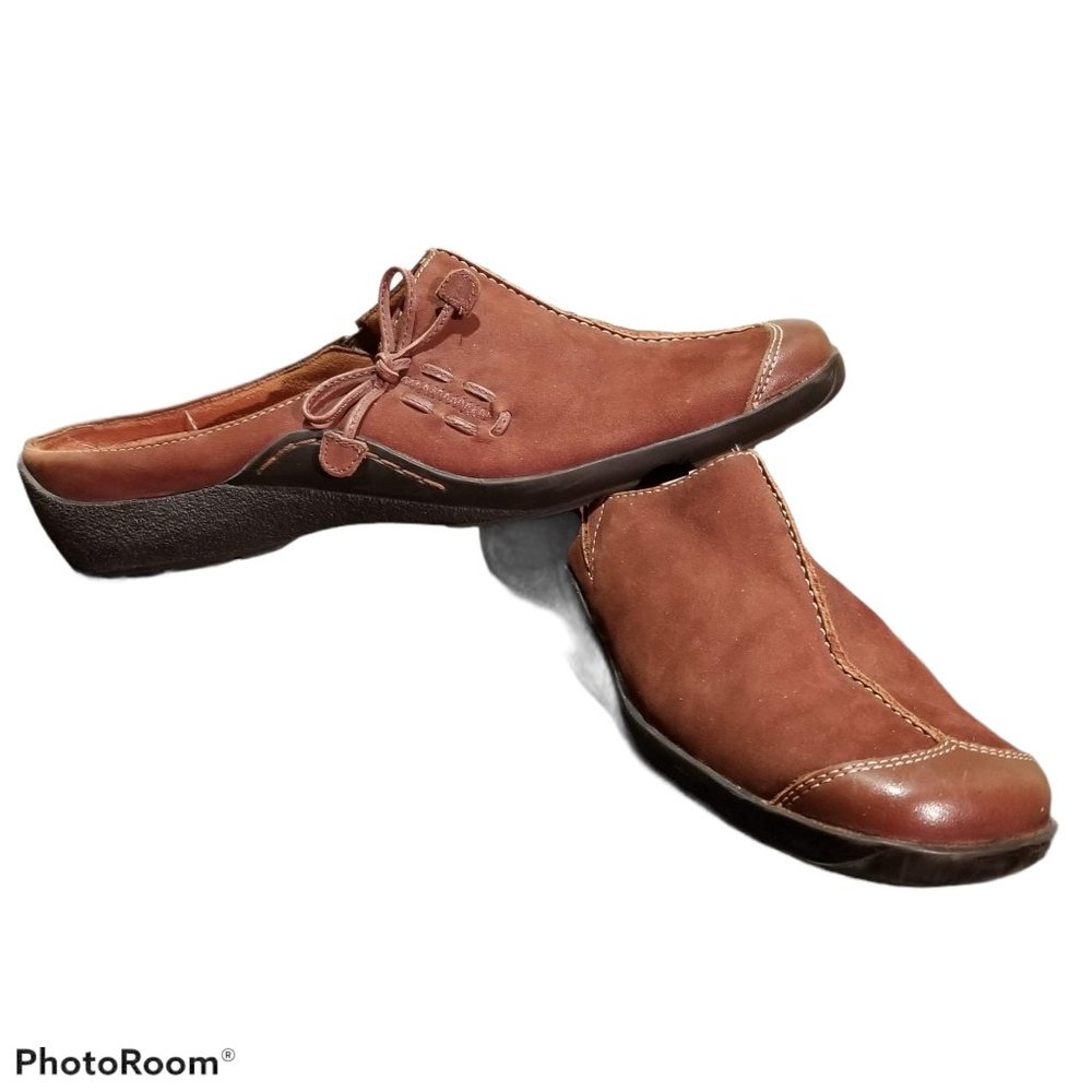 NATURALIZER Leather & Suede Ortho Shoes (Size 9M)